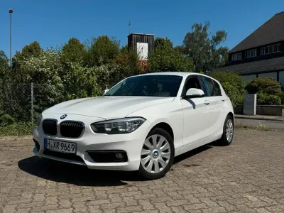 Gebraucht BMW 116 115 PS (84 kW) 2017 Weiß Kleinwagen