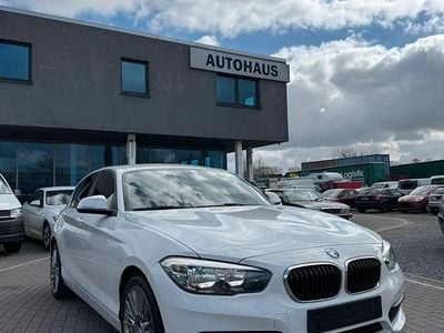 Gebraucht BMW 116 Advantage 109 PS (80 kW) 2015 Weiß Kleinwagen
