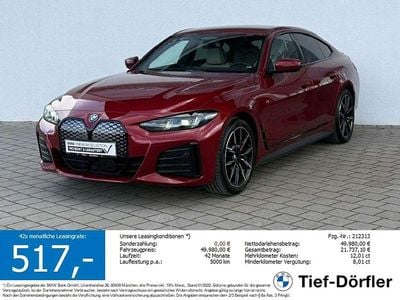 Gebraucht BMW i4 M Sport 250 kW (340 PS) 2025 Fire red metallic Limousine