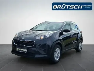 Gebraucht Kia Sportage 132 PS (97 kW) 2022 (1k) zilinaschwarz metallic SUV