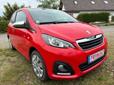 Gebraucht Peugeot 108 Style 82 PS (60 kW) 2016 Rot Kleinwagen