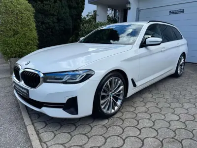 Brugt BMW 540 Shadowline 340 HK (250 kW) 2020 Hvid Stationcar