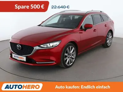 Gebraucht Mazda 6 Sports-Line 165 PS (121 kW) 2022 Rot Kombi