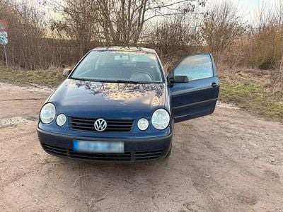 Gebraucht VW Polo 2003 Blau Kleinwagen