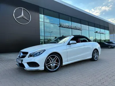 Second-hand Mercedes E250 AMG 211 CP (155 kW) 2013 Alb Cabrio