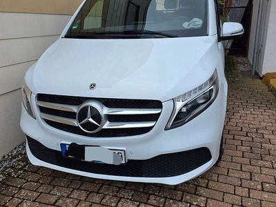 Gebraucht Mercedes V220 Edition 163 PS (119 kW) 2021 Weiß Van / Kleinbus
