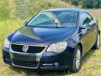 Gebraucht VW Eos 116 PS (85 kW) 2006 Blau Cabrio