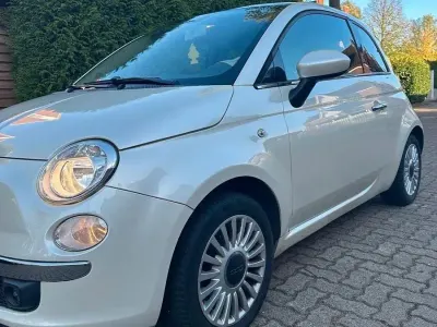 Usata Fiat 500 Lounge 69 CV (50 kW) 2009 Bianco Cabrio