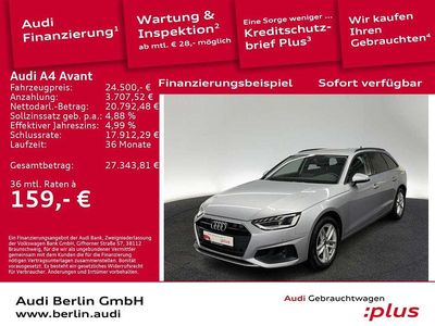 Florettsilber metallic Gebraucht 2022 Audi A4 Ambiente Kombi | 24.500 € (Guter Preis)