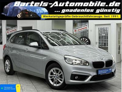 Gebraucht BMW 218 Advantage 136 PS (100 kW) 2017 Glaciersilber metallic Van / Kleinbus