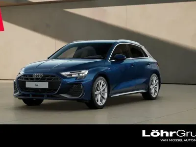 Second-hand Audi A3 S-Line 204 CP (150 kW) 2025 Albastru Berlinǎ