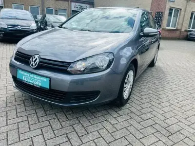 Gebraucht VW Golf VI Trendline 80 PS (58 kW) 2009 Grau Kleinwagen