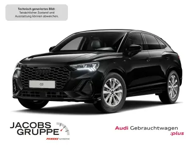 Gebraucht Audi Q3 Sportback S-Line 150 PS (110 kW) 2025 Schwarz SUV