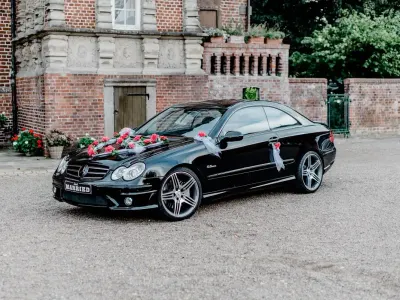 Używany Mercedes CLK55 AMG 367 KM (269 kW) 2003 Czarny Coupe
