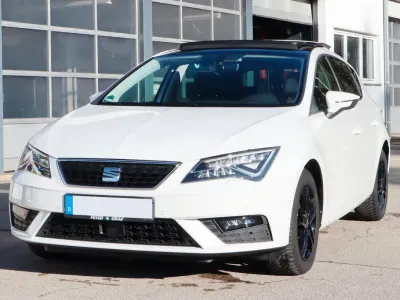 Gebraucht Seat Leon Style 130 PS (95 kW) 2019 Weiß Limousine