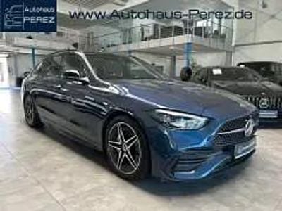 Gebraucht Mercedes C300 Premium 265 PS (194 kW) 2024 Blau Kombi