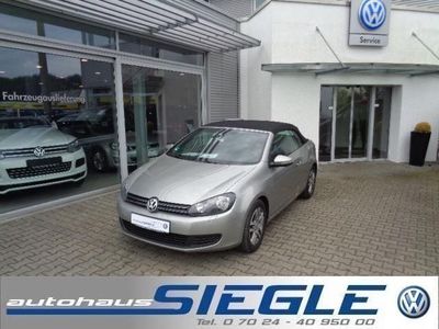 Gebraucht VW Golf Cabriolet 105 PS (77 kW) 2012 Silber metallic Cabrio