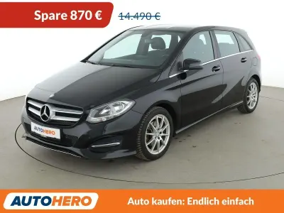 Brugt Mercedes B200 Urban 156 HK (114 kW) 2016 Sort MPV
