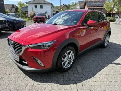 Gebraucht Mazda CX-3 Exclusive-Line 120 PS (88 kW) 2017 Rot SUV