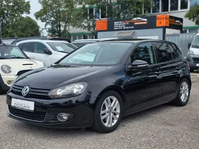 Gebraucht VW Golf VI Highline 122 PS (89 kW) 2009 Schwarz Kleinwagen