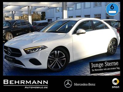 Gebraucht Mercedes A180 Progressive 136 PS (100 kW) 2024 Unilack polarweiß Limousine