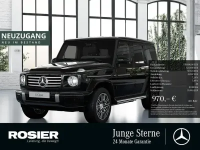 Gebraucht Mercedes G580 Exclusive 432 kW (588 PS) 2025 Schwarz / obsidianschwarz SUV