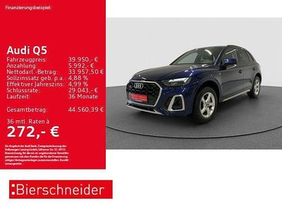 Usata Audi Q5 S-Line 204 CV (150 kW) 2023 Blu SUV
