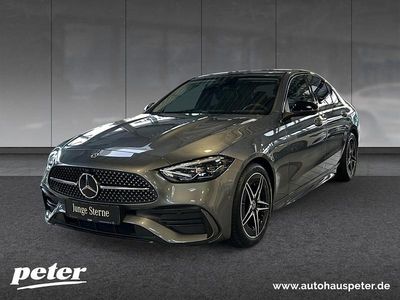 Metalliclack selenitgrau Gebraucht 2024 Mercedes C180 AMG Limousine | 40.610 € (Etwas zu teuer)