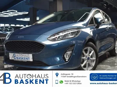 Gebraucht Ford Fiesta Cool & Connect 125 PS (91 kW) 2021 Blau Kleinwagen