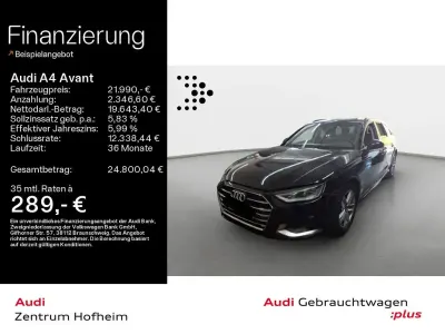 Gebraucht Audi A4 Advanced Plus 163 PS (119 kW) 2023 Schwarz Kombi