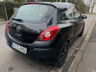 Gebraucht Opel Corsa 80 PS (58 kW) 2008 Schwarz Kleinwagen