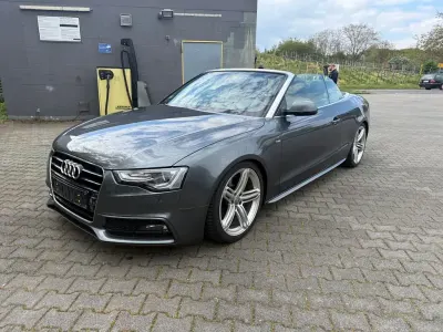 Używany Audi A5 Cabriolet S-Line 224 KM (164 kW) 2014 Szary Kabriolet