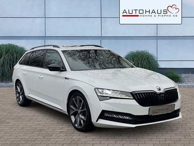 Gebraucht Skoda Superb SportLine 200 PS (147 kW) 2021 Weiß Kombi