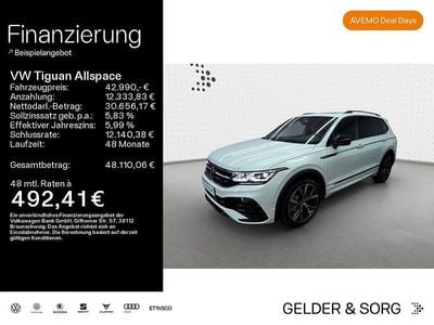 Oryxweiß perlmutteffekt Gebraucht 2025 VW Tiguan Allspace IQ Drive SUV | 42.990 € (Etwas zu teuer)