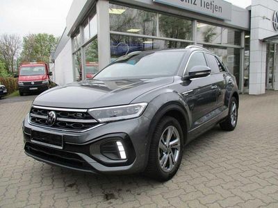 Usado VW T-Roc R-line 150 HP (110 kW) 2022 Cinzento SUV