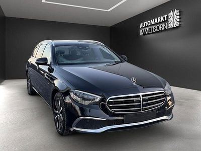 Schwarz Gebraucht 2021 Mercedes E300 Exclusive Kombi | 23.180 € (Guter Preis)