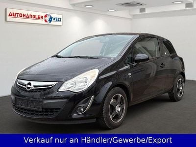 Gebraucht Opel Corsa 87 PS (63 kW) 2011 Schwarz Kleinwagen