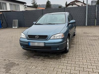 Gebraucht Opel Astra 101 PS (74 kW) 1999 Blau Kleinwagen