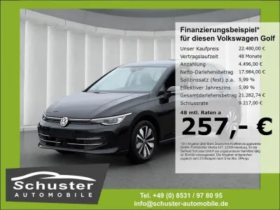 Brugt VW Golf VIII Goal 116 HK (85 kW) 2025 Sort Sedan