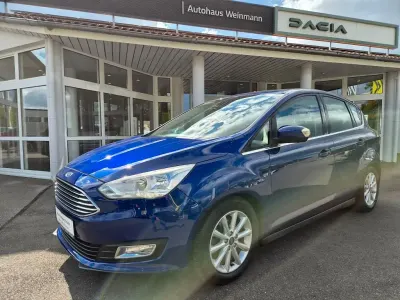 Gebraucht Ford C-MAX Titanium 101 PS (74 kW) 2018 Blau Van / Kleinbus