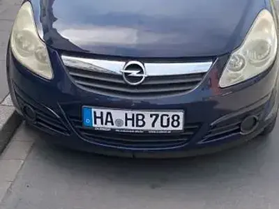 Second-hand Opel Corsa Edition 60 CP (44 kW) 2008 Albastru Hatchback