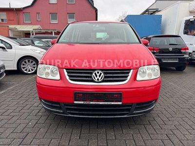 Rot Gebraucht 2005 VW Touran Trendline Van / Kleinbus | 1.299 € (Fairer Preis)