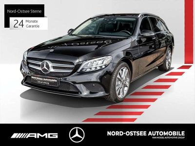Gebraucht Mercedes C300e Avantgarde 194 PS (142 kW) 2021 Metalliclack obsidianschwarz Kombi