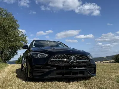 Gebraucht Mercedes C200 AMG line 204 PS (150 kW) 2023 Schwarz Kombi