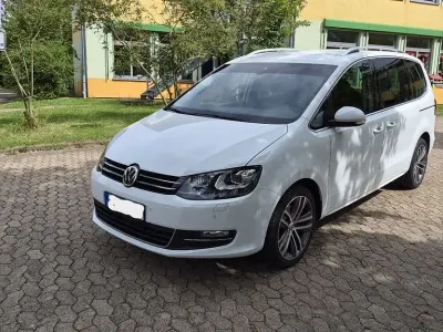 Gebraucht VW Sharan Highline 184 PS (135 kW) 2017 Weiß Van / Kleinbus