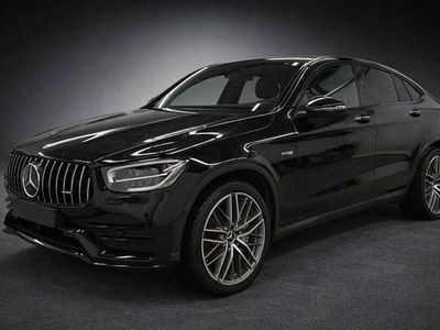Gebraucht Mercedes GLC43 AMG AMG 390 PS (286 kW) 2021 Obsidianschwarz metallic (metallic) Coupé