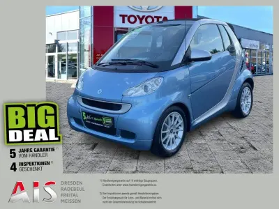 Gebraucht Smart ForTwo Cabrio Passion 71 PS (52 kW) 2011 Tridionsicherheitszelle silber (metallic) Cabrio