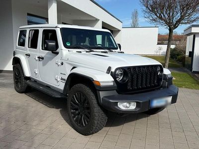 Gebraucht Jeep Wrangler Sahara 272 PS (200 kW) 2021 Weiß SUV