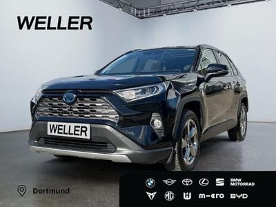 Gebraucht Toyota RAV4 Hybrid Lounge 218 PS (160 kW) 2019 Tiefschwarz mica metallic SUV