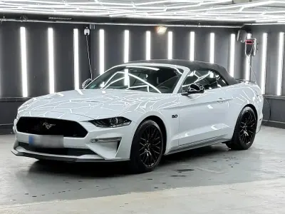 Gebraucht Ford Mustang GT 450 PS (330 kW) 2020 Weiß Cabrio